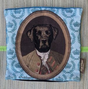 Thierry Poncelet Dog Tapestry Pillow Cushion Accent
